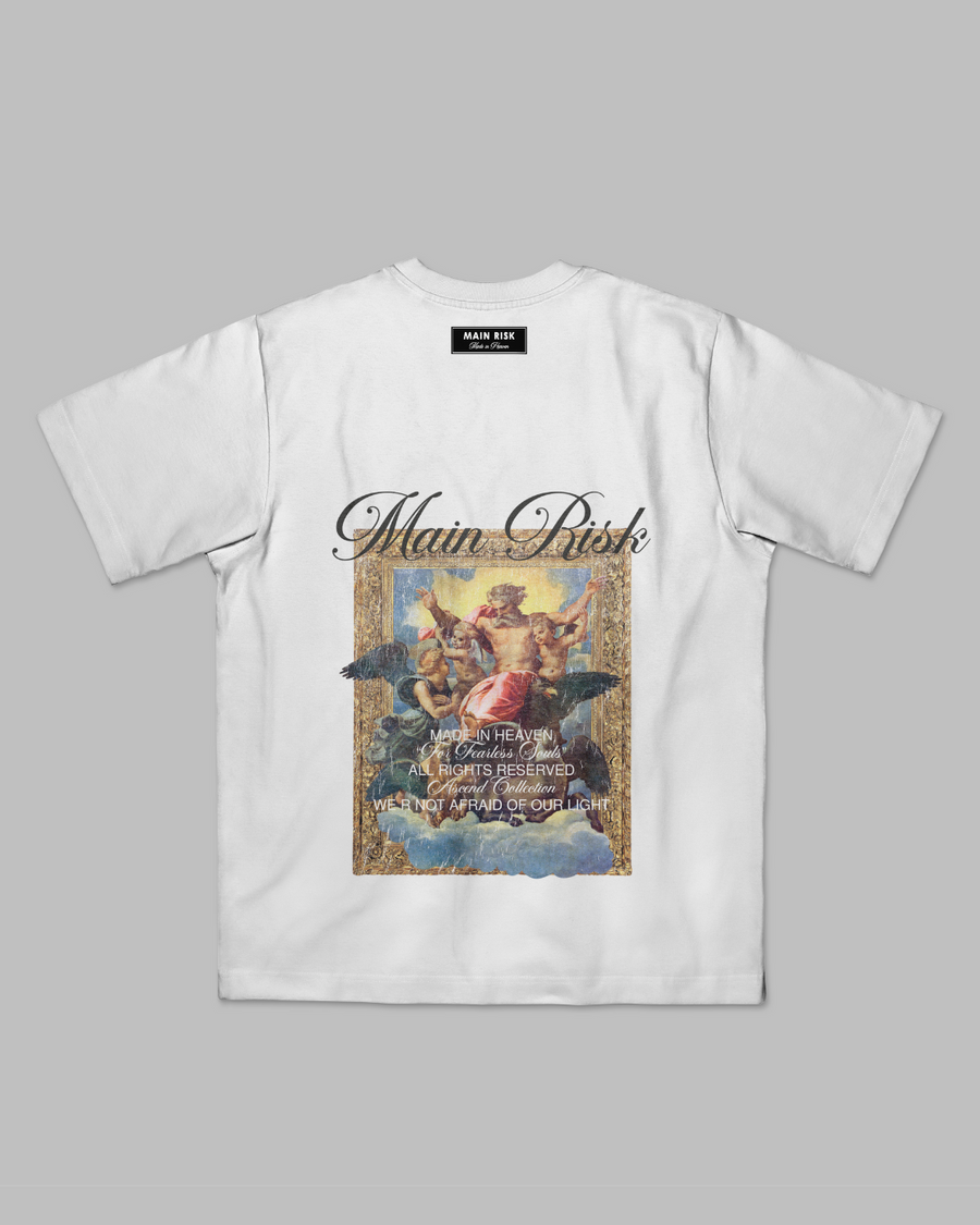 "Work of Art" T-shirt — blanco