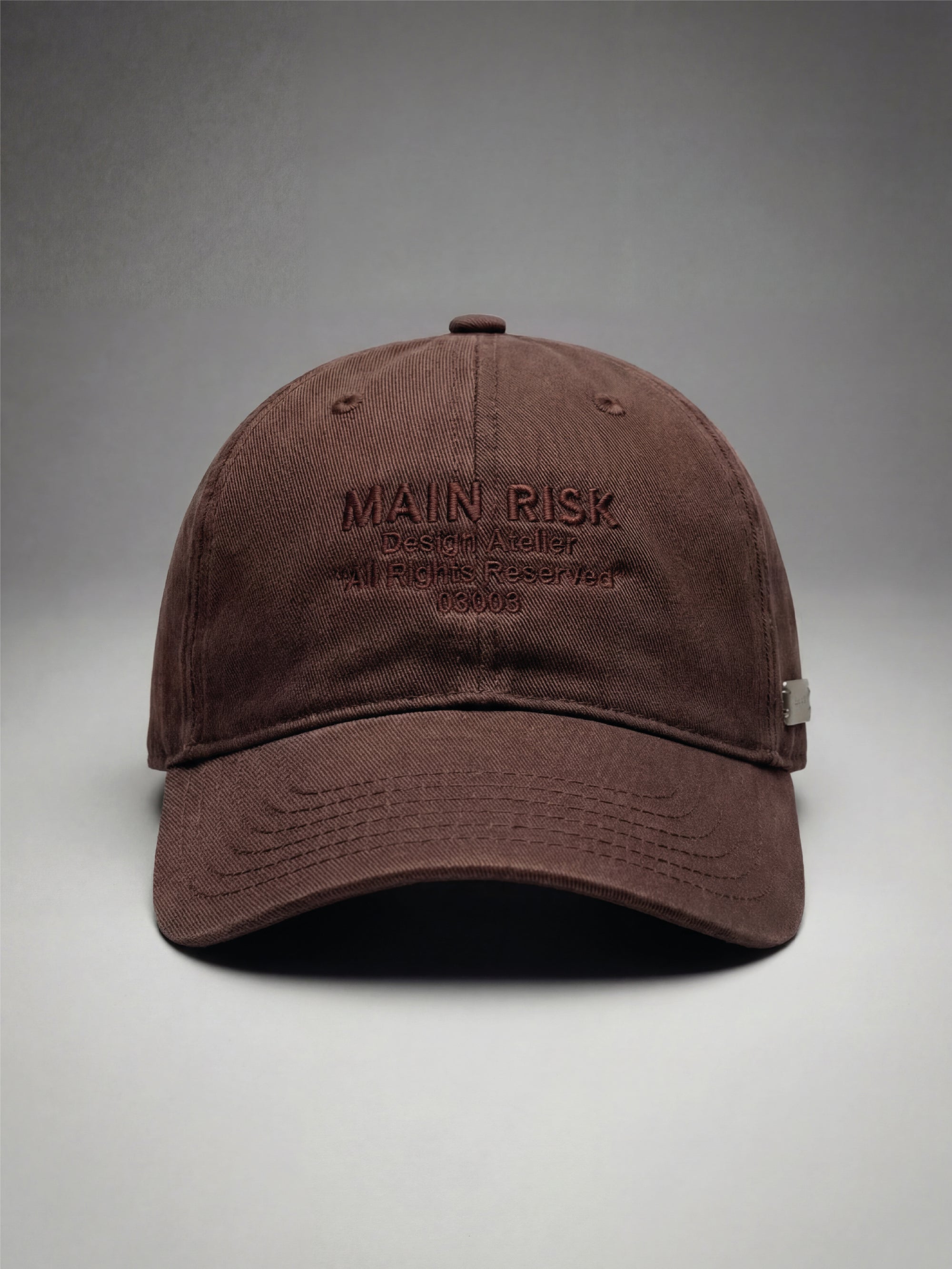 MAIN RISK ATELIER CAP BROWN