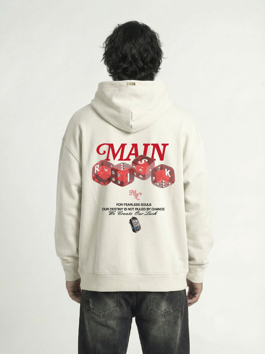 "Lucky" Hoodie — Ivory - Image 2