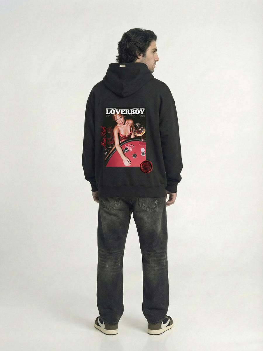 "Loverboy" Hoodie — Black - Image 2